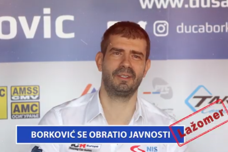 Lažomer: Borković se obratio javnosti (VIDEO)