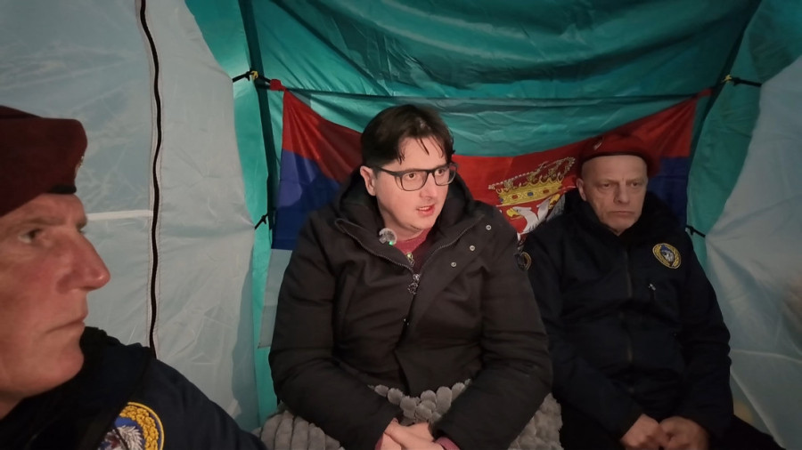 Uglješa Mrdić: Blokaderi osuđuju što štrajkujem glađu jer želim da se utvrdi istina, a njihov zahtev politički - da se raspišu izbori!