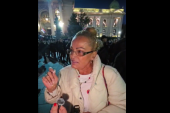 Žena došla da podrži i dočeka Srbe sa KiM pa poručila - Svoj život bih položila za moju Srbiju! (VIDEO)