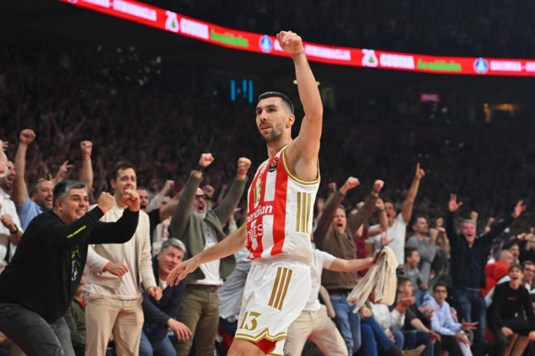 Brutalna Zvezda upisala sedmu u nizu: Crveno-beli zgromili Panatu u krcatoj Areni!