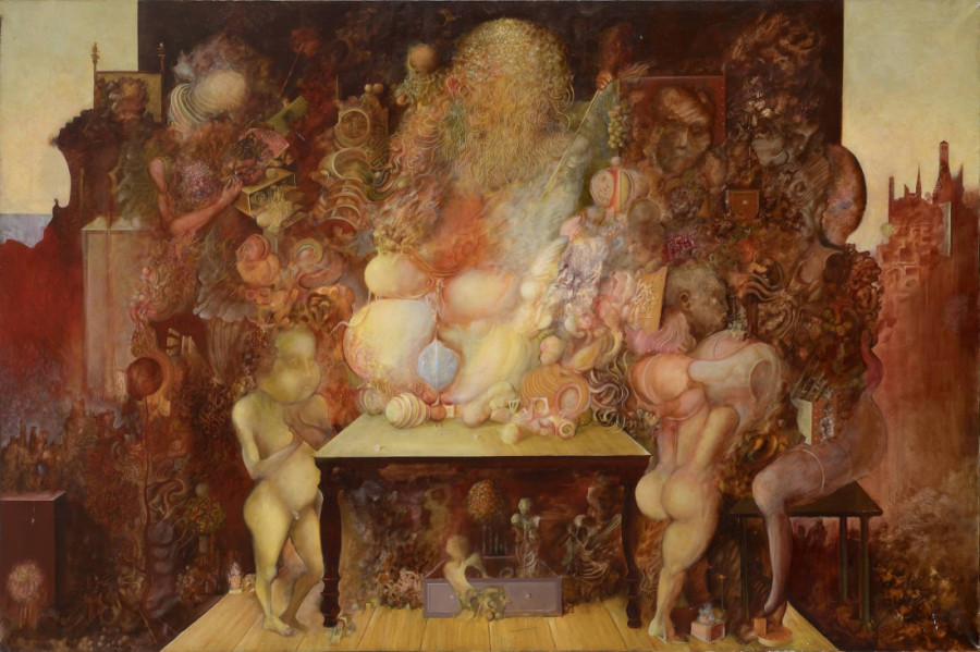 Tri slike našeg poznatog umetnika prvi put izložene u Srbiji: Više od pola veka bile su deo privatne kolekcije u Americi (FOTO)