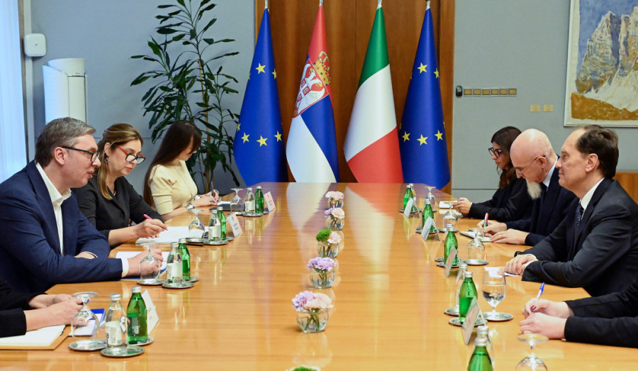 Vučić sa Čirijanijem: Zahvalnost Italiji na podršci Srbiji na evropskom putu
