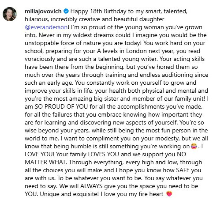 Ćerka Mile Jovović napunila 18 godina: Ovako joj je poznata majka čestitala! (FOTO)