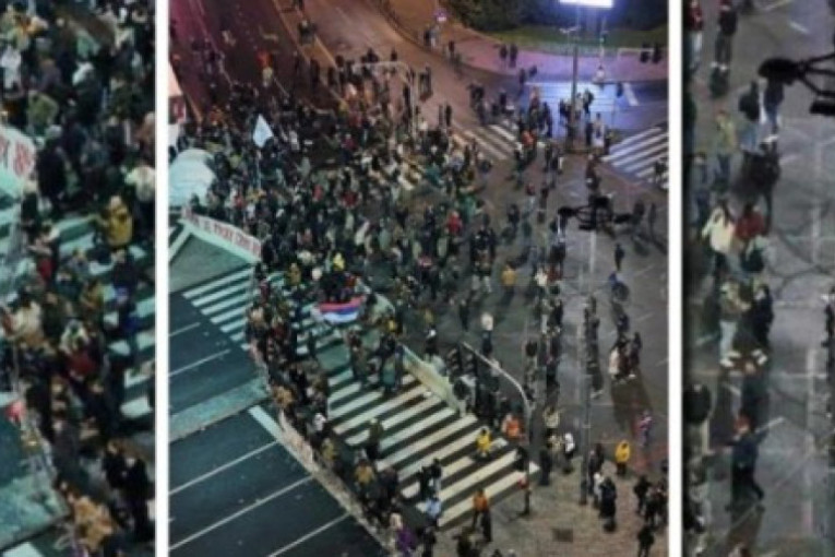 Blokaderi se rasuli: Jedva stotinak ljudi kod Narodne skupštine