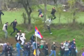 Novi haos u srpskom fudbalu: Sada su se navijači jurili i da nije bilo policije... (VIDEO)
