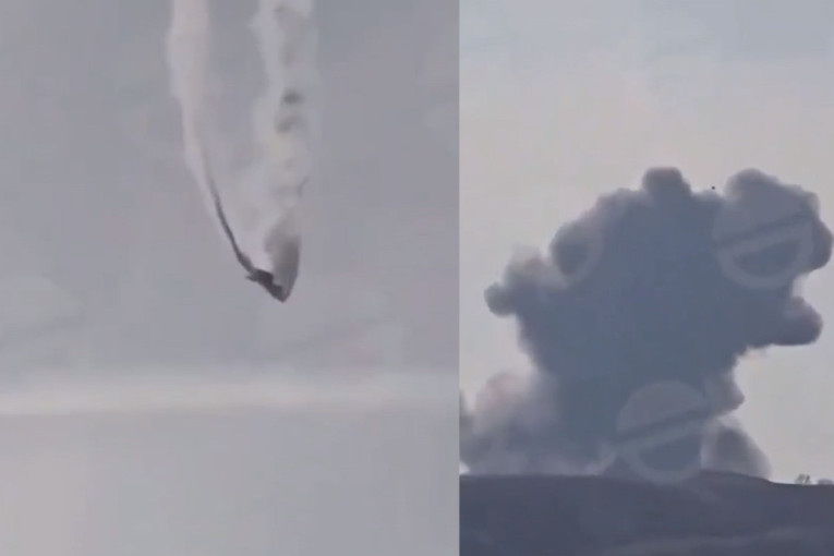 Turski vojni transportni avion srušio se na Kavkazu! Pogledajte snimak pada (VIDEO)