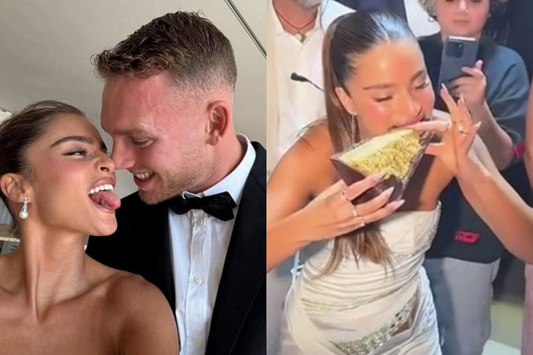 Crveno-beli dernek! Oženio se golman, mlada pop diva iz Izraela (FOTO)