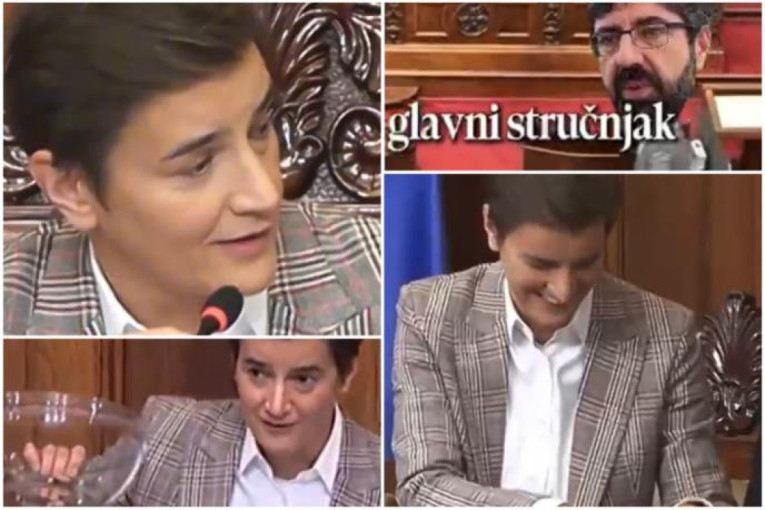 Hit scena u Skupštini Srbije: Brnabić izvadila činije i loptice, pa prasnula u smeh! "Jel me zezate? Sada sam i loto devojka?" (VIDEO)