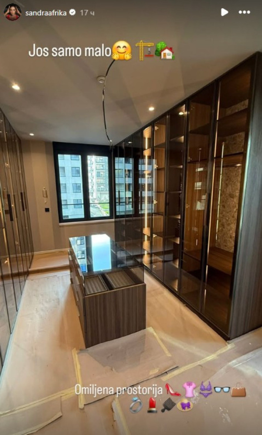 Sandra Afrika otvorila vrata novog stana: Jedna prostorija već joj je omiljena! (FOTO)