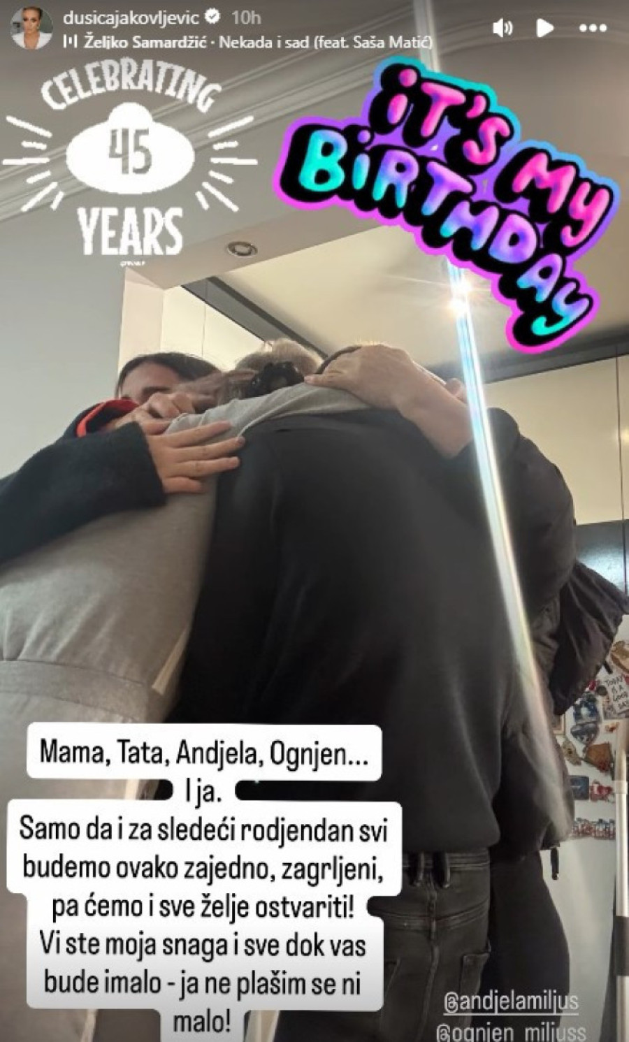 Dušica Jakovljević slavila rođendan, pa se povredila: Oglasila se u otocima! (FOTO)