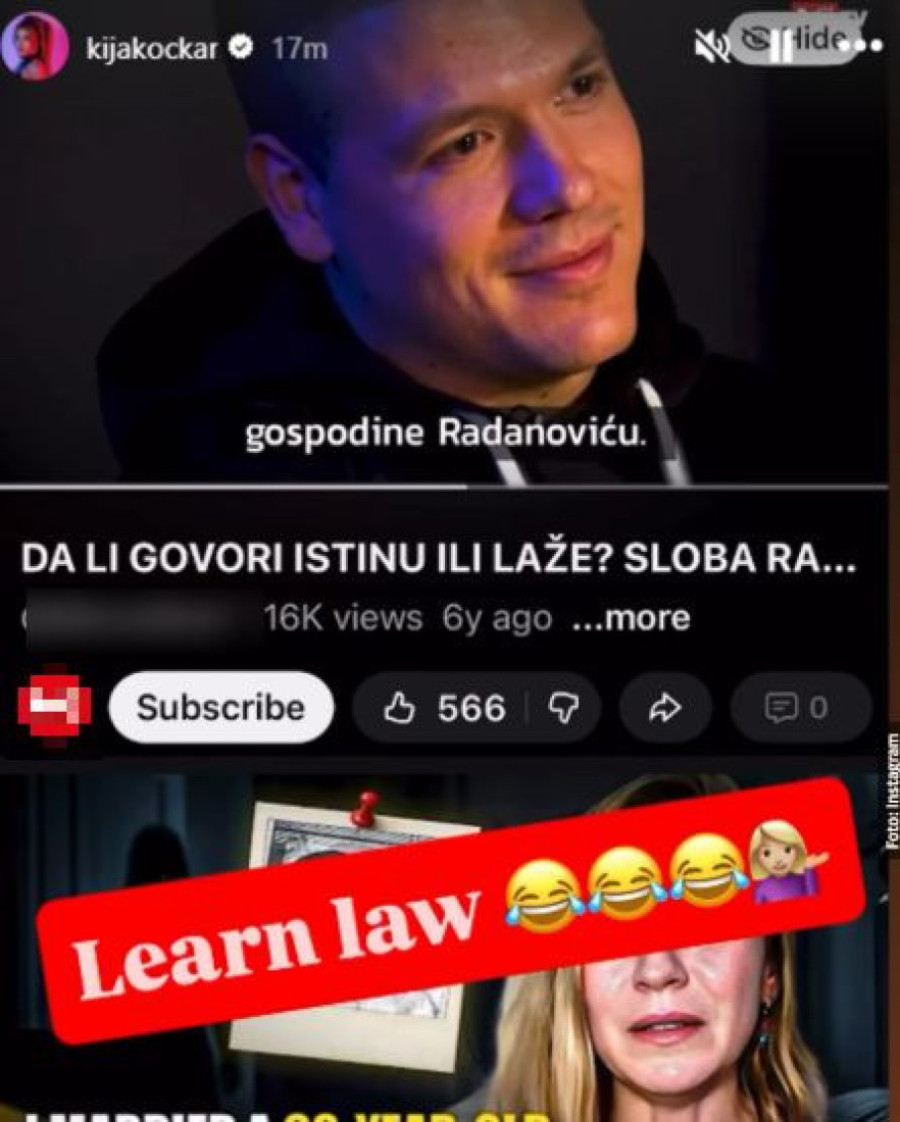 Kija odgovorila Slobi na pretnje tužbom: Javno mu se obratila ovim rečima!