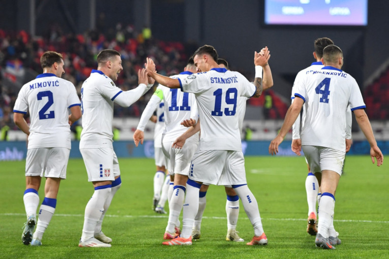 Pobeda Srbije u FULL HD! Pogledajte hajlajtse slavlja protiv Letonije! (VIDEO)