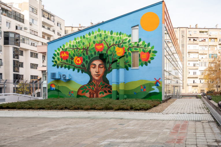 Beograd dobio mural posvećen Majci prirodi