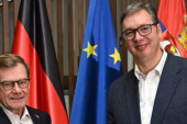 Vučić se sastao sa ministrom spoljnih poslova Nemačke: Otvoren i sadržajan razgovor sa Johanom Vadefulom (FOTO)