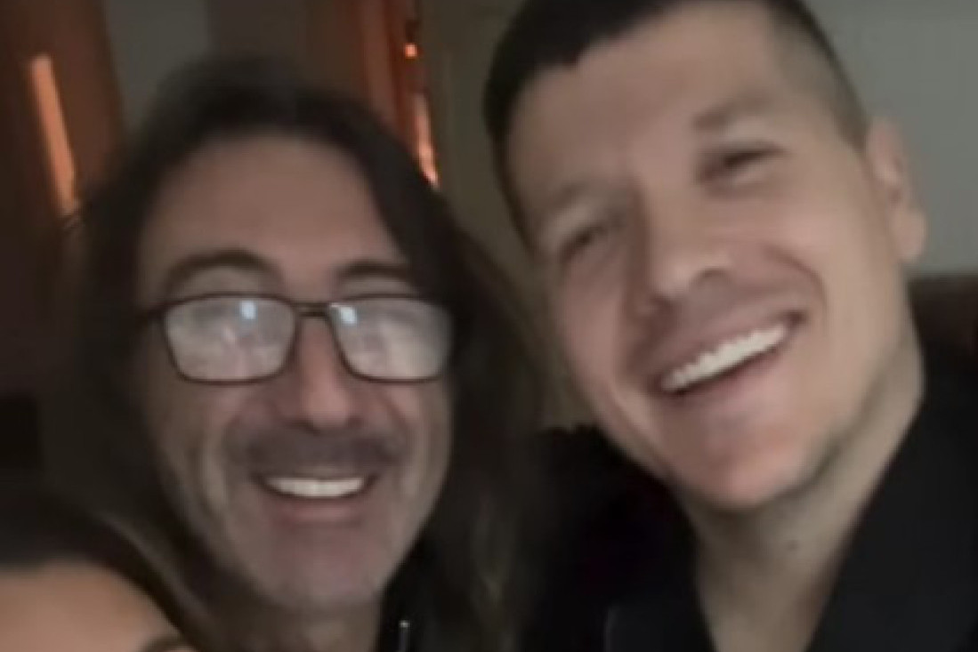 Sloba sa ženom posetio Raleta: Kompozitor ih grli i ne pušta! (FOTO)