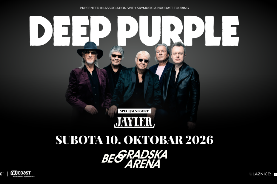 Deep Purple objavio nove datume Mad in Europe turneje - U Beogradskoj areni 10. oktobra 2026.