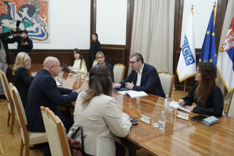 Novi šef OEBS-a u Beogradu: Vučić nakon sastanka sa Peškom -  Srbija ozbiljno i odogovorno pristupila sprovođenju preporuka ODIHR  (FOTO)