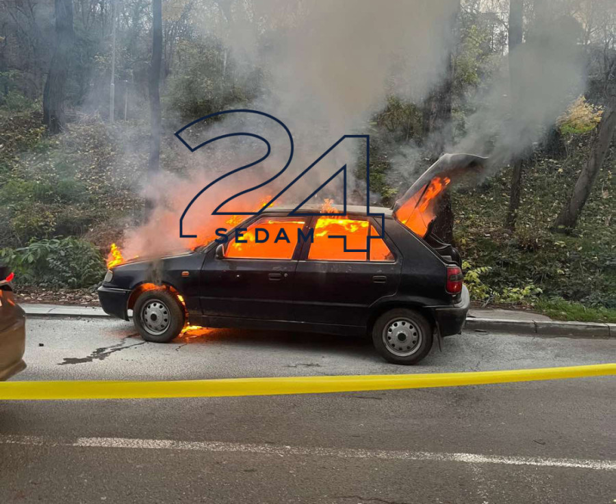 "Umalo da živ izgorim, ali sam nju uspeo da spasim!" Potresna ispovest vozača automobila buktinje kod "Topčiderca"!