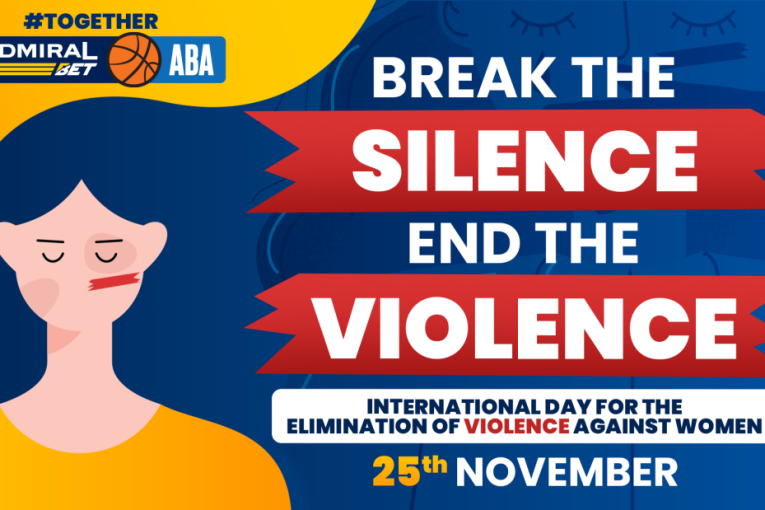 AdmiralBet i AdmiralBet ABA liga protiv nasilja nad ženama!