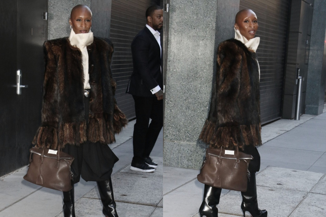 Prava modna inspiracija: Sintija Erivo prkosi gravitaciji sa vrtoglavim potpeticama, a tek da joj vidite torbu (FOTO)