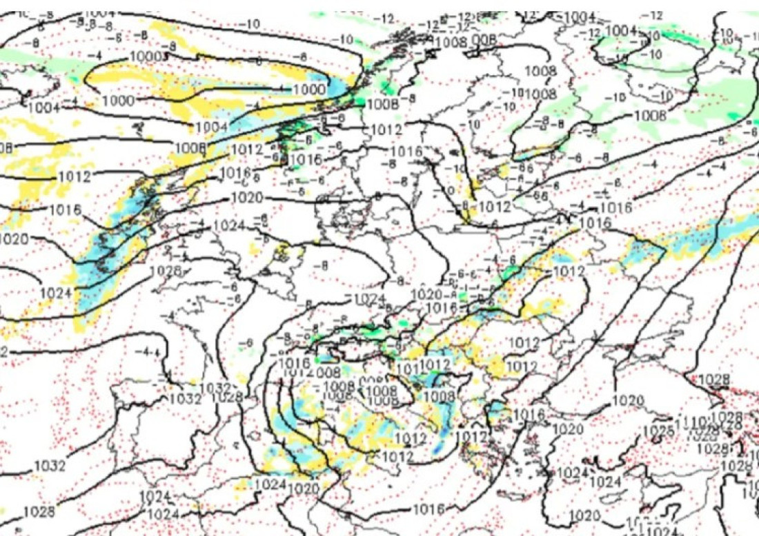 Zima kuca na vrata: Ovi delovi Srbije će se noćas zabeleti! (RADARSKI SNIMCI)