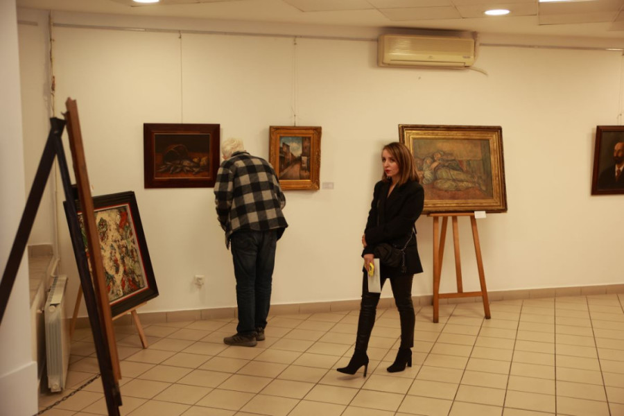 Remek-dela makedonskih umetnika pred beogradskom publikom: Otvorena izložba slika iz privatne kolekcije Igora Stankovića (FOTO)