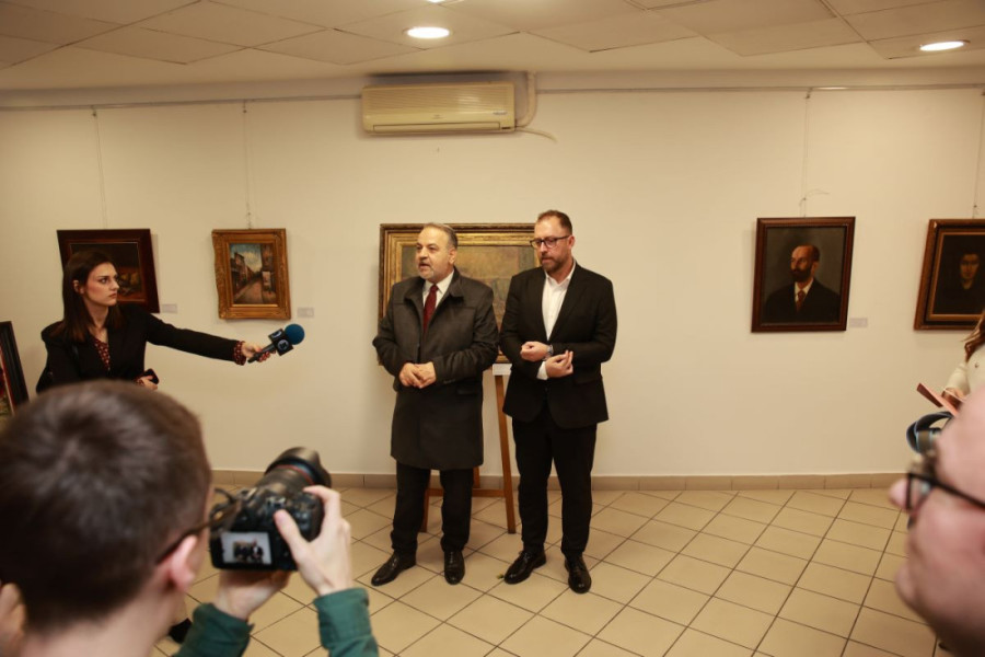 Remek-dela makedonskih umetnika pred beogradskom publikom: Otvorena izložba slika iz privatne kolekcije Igora Stankovića (FOTO)