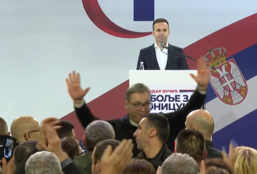 Predsednik Vučić u Mionici: "Molim vas da u nedelju izađete na izbore, da im pokažemo da Srbiju ne mogu da sruše" (VIDEO)