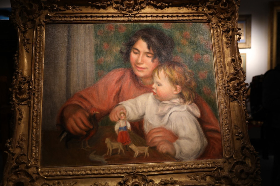 Renoarovo remek-delo prodato za iznenađujuće skroman iznos: Dete na slici ima posebnu vezu sa umetnikom (FOTO)
