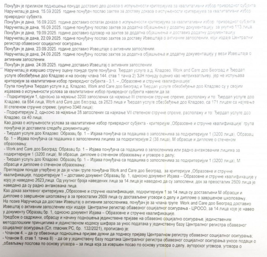 AFERA "BROJILO": Kako je dva puta sabotiran tender EDS - lažirali potpise, a hoće posao od 20 MILIONA EVRA!