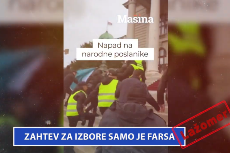 Lažomer: Zahtev za izbore samo je farsa
