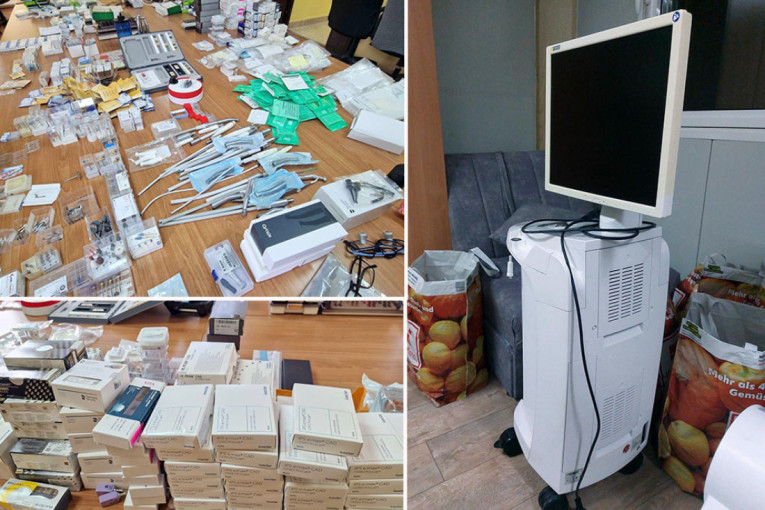 Zaplenjena roba vredna 30.000 evra: Oprema za ordinaciju u rukama carinika (FOTO)