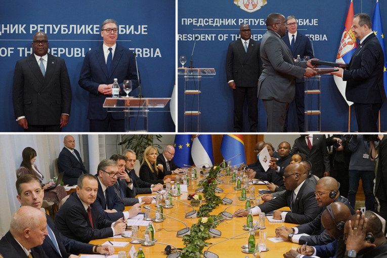 Delegacija Konga završila posetu Srbiji: Svečani ispraćaj za prijatelje iz Afrike (FOTO/VIDEO)