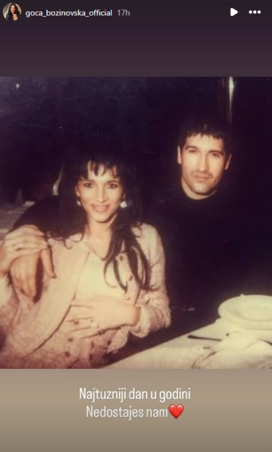 "Najtužniji dan u godini..." Goca Božinovska zbog ovoga otvorila i porodični album (FOTO)