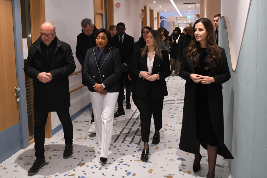 Tamara Vučić i supruga predsednika Konga posetile Institut za rani razvoj dece