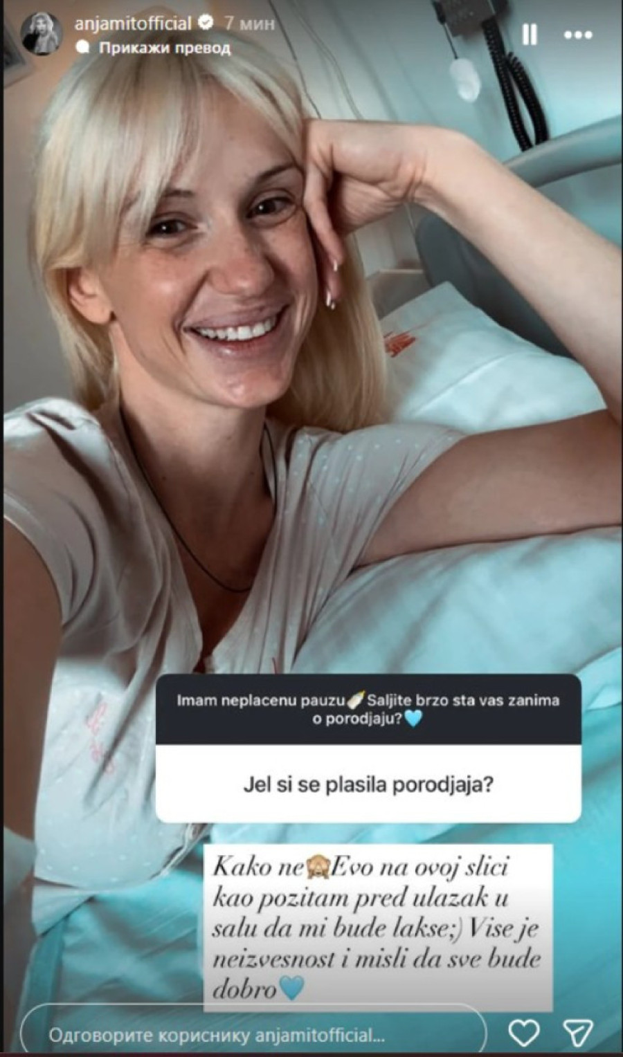 Anja Mit prvi put progovorila o porođaju: Čime su vas plašile žene? (FOTO)