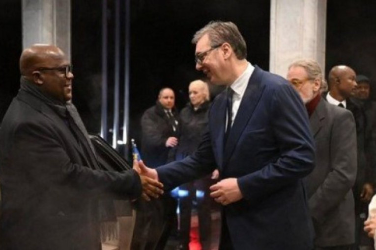 Vučić ugostio predsednika Konga na večeri: "Mnogo volimo vašu zemlju, veoma cenimo vas kao hrabrog čoveka" (FOTO)