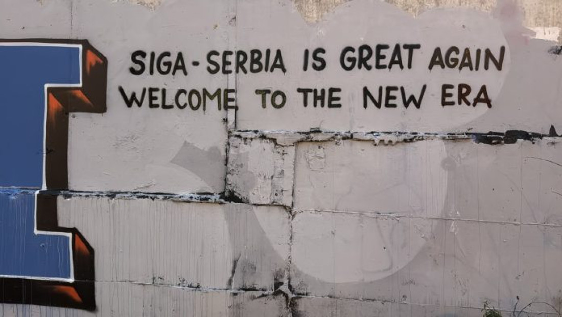 Kirković! U Beogradu osvanuo mural posvećen tragično ubijenom Čarliju Kirku! (FOTO/VIDEO)