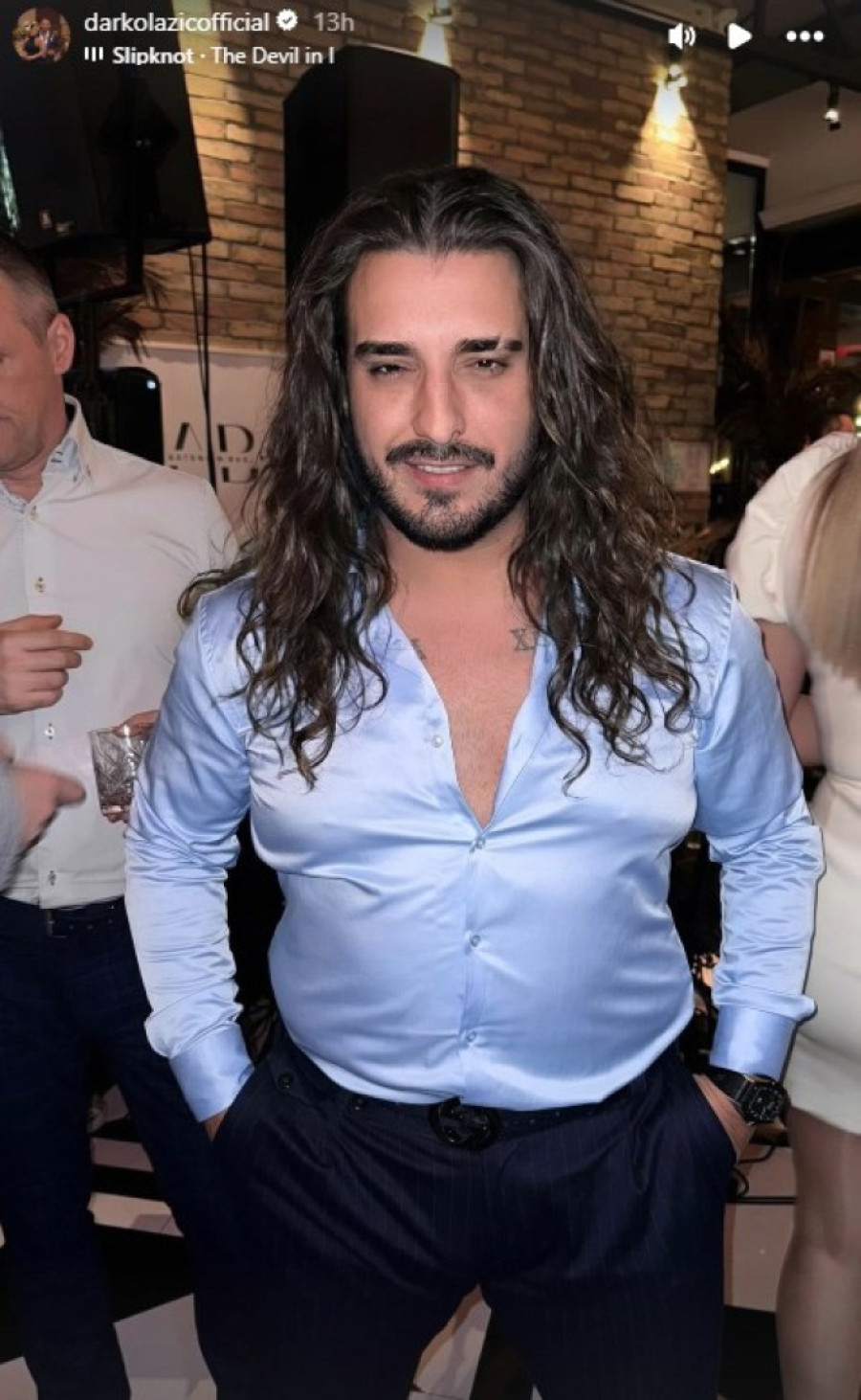 Darko Lazić objavio fotografiju s kosom do ramena! Reakcije samo pljušte (FOTO)