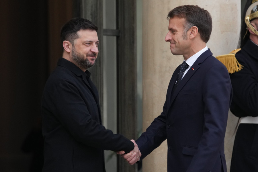 Zelenski se sastao sa Makronom u Jelisejskoj palati