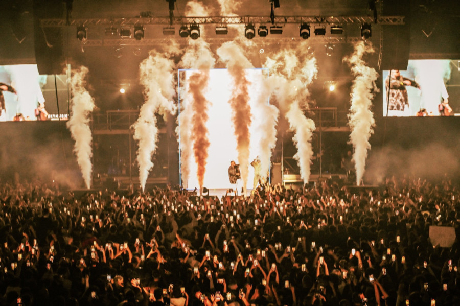 Jala Brat i Buba Corelli oborili sve rekorde posećenosti u Skoplju! 15.000 ljudi prisustvovalo startu GOAT TOUR fenomena