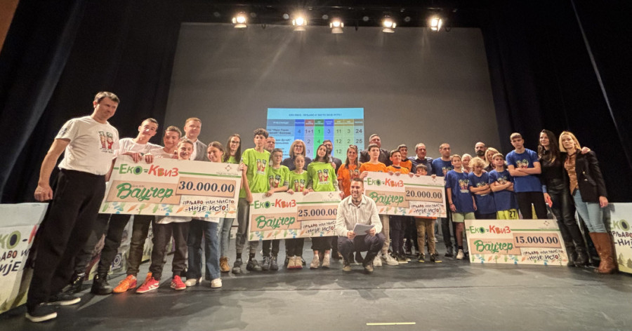 U Vršcu održano Republičko finale eko-kviza "Prljavo ili čisto, nije isto!"