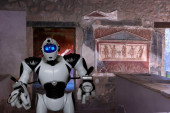 Neverovatan novitet: Robot restaurira fragmente freske u Pompeji (FOTO)