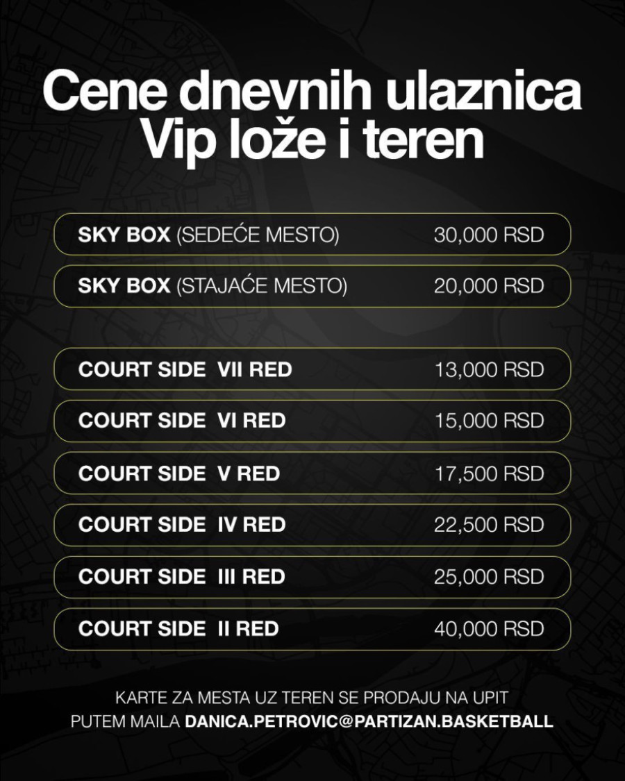 Grobari na velikom ispitu! Partizan pušta u prodaju karte za Bajern!