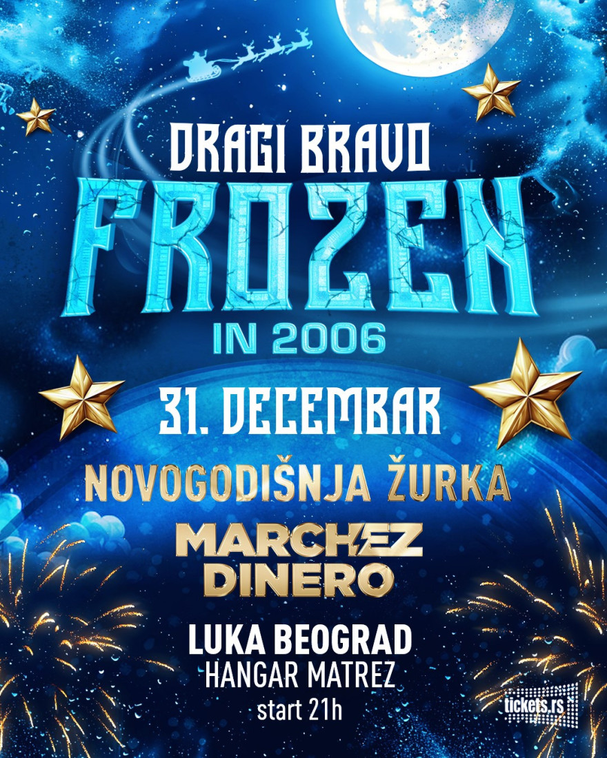 Vlado Georgiev predvodi Dragi Bravo novogodišnju proslavu