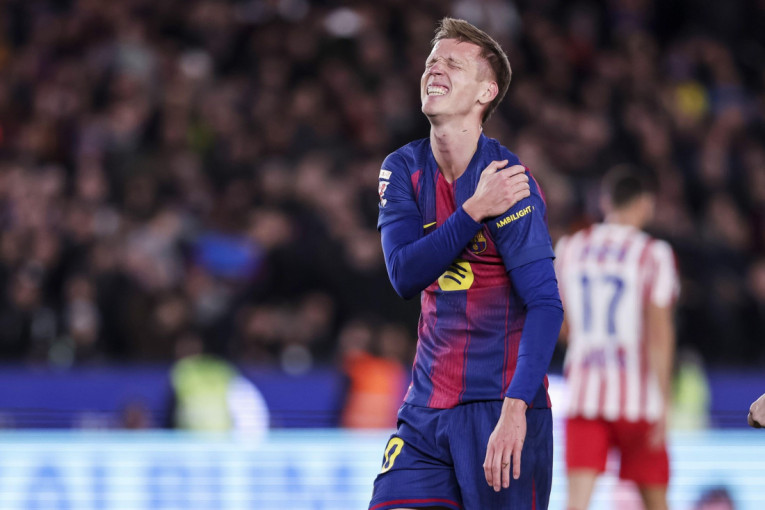 Dani Olmo baš nema sreće: Postigao gol u derbiju, pa se povredio - čeka ga nova pauza!