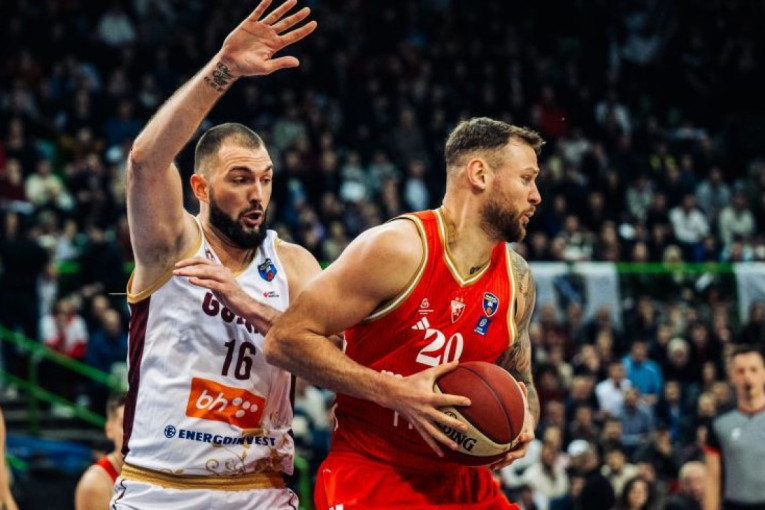 Zvezda je sve vreme vodila u "Zetri": Pogledajte detalje pobede u Sarajevu u FULL HD (VIDEO)