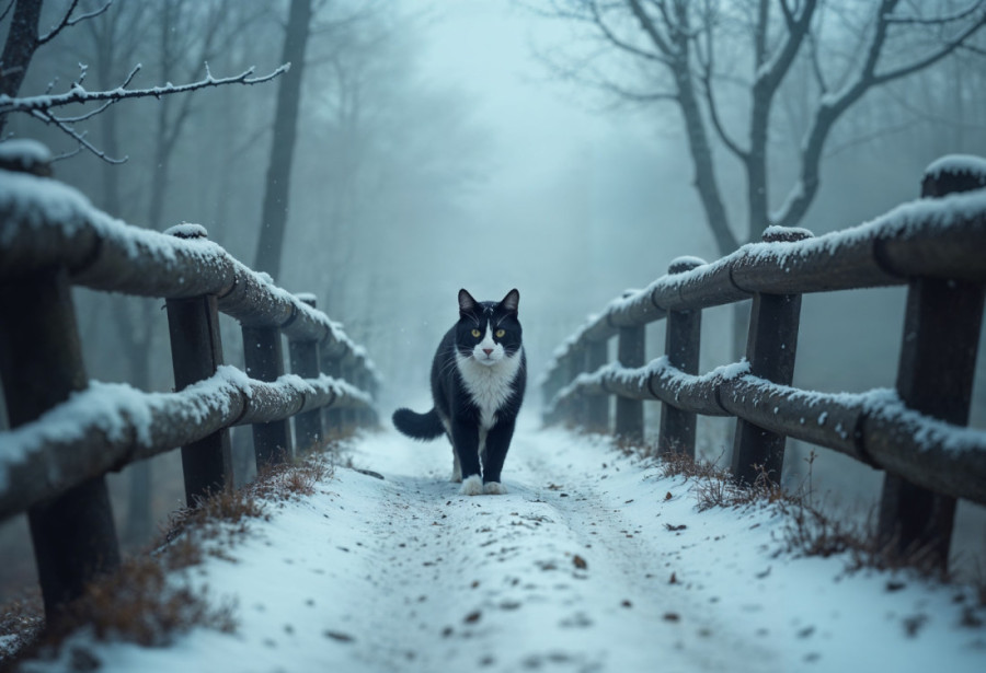 Stiže na vreme za Božić: Mačak koji je nestao tokom putovanja pronađen posle pet meseci u surovim planinama