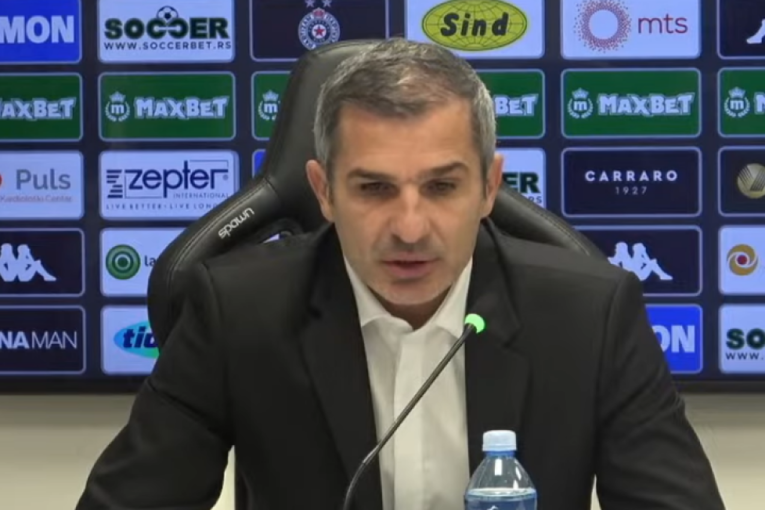 Lepo je kad si prvi na tabeli: Stojaković otkrio i zašto je neke fudbalere Partizana ovih dana bolela glava