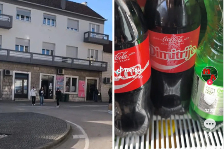 TikTok snimak iz Sinja nasmejao region: Coca-Cola sa imenima Jovan, Dimitrije i Bora usred Dalmacije (VIDEO)